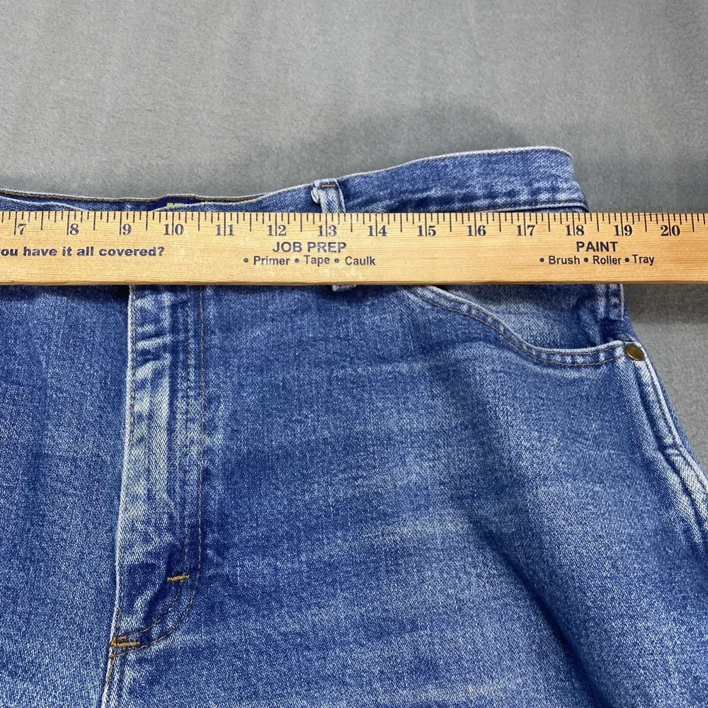 Wrangler Mens Jeans 47 MWZ Regular‎ Fit Medium Wash Blue 38x30 Workwear Cowboy